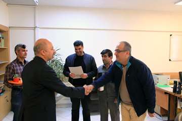 مراسم تجلیل از کارکنان معاونت آموزشی